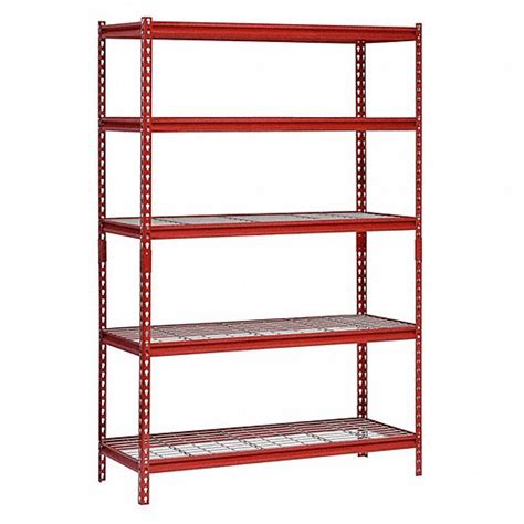 SANDUSKY Boltless Shelving: 48 in x 18 in, 72 in 